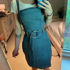 NWT🏷 H&M Denim Belt Dress